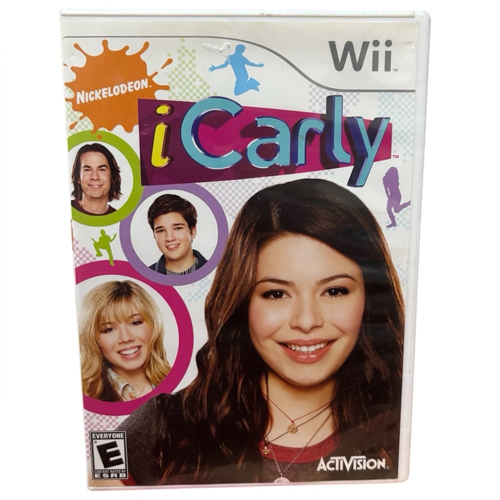 Nintendo Wii Nickelodeon iCarly Tv Show Video Game Complete